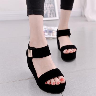 China New Style Summer Style Fashion Trend Platform Sandals Women Slipper Women's Casual High Heel Wedge Sandals for sale