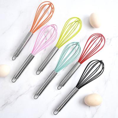 China Hot Sale Kitchen And Viable Instruments Silicone Utensils Egg Beater Tools for sale