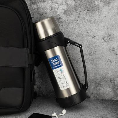 China 1200ml 1500ml Double Wall Stainless Steel Flask Vacuum Insulated PORTABLE Travel Eco-friendly Top Selling Jar for sale