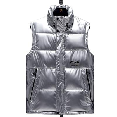 China Autumn Winter Waterproof Comfortable Regular Coat Men's Work Zipper Solid Color Breathable Vest for sale