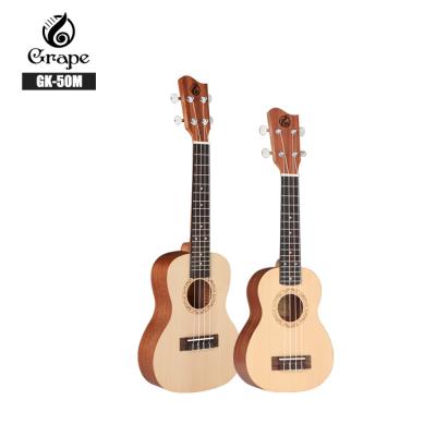 China Amazon 24 finish order satin ukulele custom logo ukulele flawless head concert ukuleles custom non binding ukuleles from china for sale