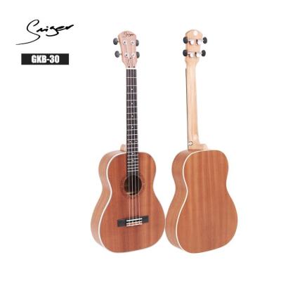 China Wholesale OEM 30 Inch Baritone Sapele Ukulele Kits for sale