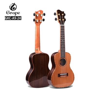 China Smiger China brand satin finish mini ukulele electric guitar ukulele with wholesale price for sale