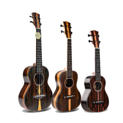 China Satin Finish Ukulele GKC-100 Smiger Concert Ziricote Ukulele Kids Uke With Ukulele Bag Ukulele String for sale