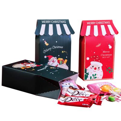 China Recyclable Custom Easy To Fold High Quality Luxury Wedding Candy Gift Box Christmas Candy Packaging Paperboards for sale