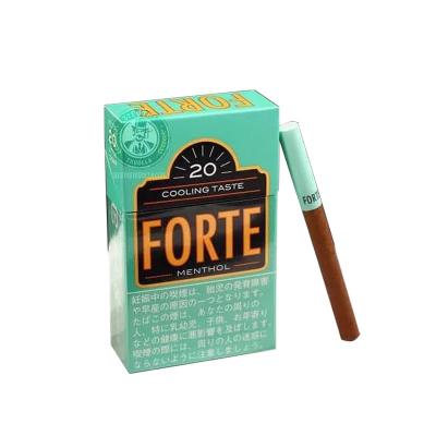 China Factory OEM Recyclable Matt Hemp Wholesale Cardboard Empty Organic Cigarette Pack Box for sale