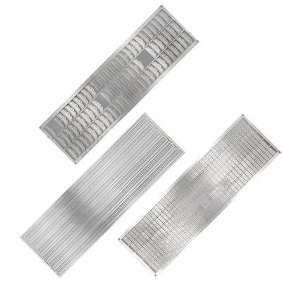 China All Metal Etching SUS 301 304 Stainless Pad Shims Customized Photo Etching Pad for sale