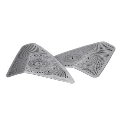 China Twill Weave Photo Etching Custom Car Mesh Grille Loud Speaker Mesh Car Speaker Array for sale