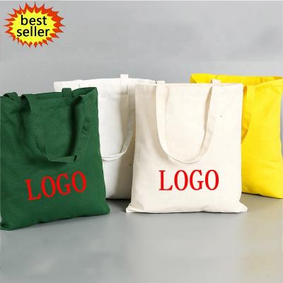 China 2021 Custom LOGO Sell Like Hot Cakes China Manufacturer Custom LOGO Printed Plain Tote Bag Cotton Canvas for sale