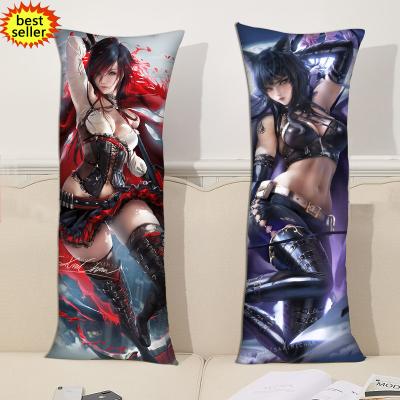 China High Quality Customized Decorative Hugging Anime Folded Body Pillow Cover Case Pillow Cases for sale