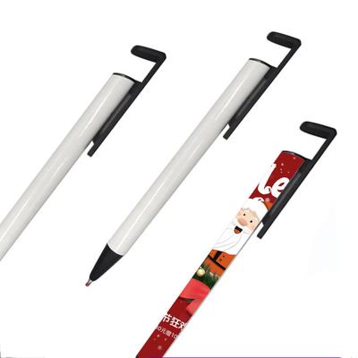 China desk feeling nice writing & Pen Blank Heat Transfer Blank Pen Personalized Custom Logo Printable Sublimation Tip School Pen Items Free Shipping for sale