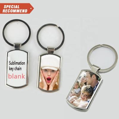 China Hot Selling Durable Key Chain Logo Printed Metal Sport Medal White Custom Key Chains Accessories Keychains for sale