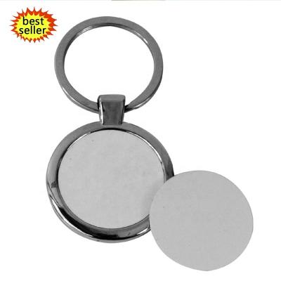 China Gift--Wholesale Promotional Free Shipping Wholesale Metal Keychain Custom Keychain Mute Key Chains Accessories Designer for sale