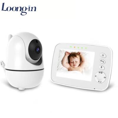 China Music Player Baby Monitor 3.2 Inch Digital Wireless Video Foon Bebe Monitor Smart Baby Camera Monitor for sale