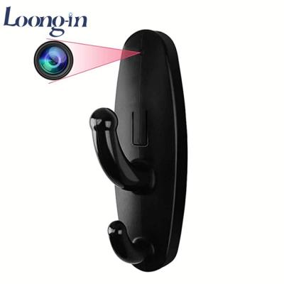 China One Way Audio Smart Home Security Camera Rhinestone Indoor Clothes Wall Mini Hidden Cameras Spy Camera for sale