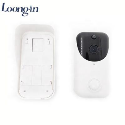 China Outdoor home/villa/store waterproof smart video door phone with rain cover support two way audio video doorbells for sale