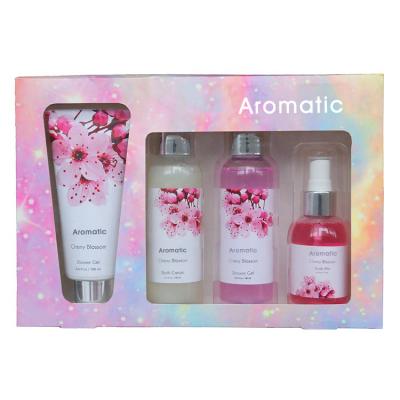 China New Aromatherapy 2023 Combination Pink Hair Clean Body Natural Skin Care Towel Gold Skin Care Gift Luxury Bath Set. for sale