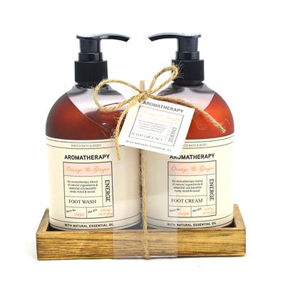 China Ladies 2023 New Private Label Natural Organic Bath Spa Shower Gel Travel Bath Gift Set. for sale