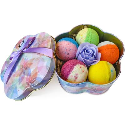 China OEM SPA Home Spa Hotel Spa Fragrance Sale Bubble Best Dirty Ball Bath Bombs With Toys Inside Fizzy Animal Bath for sale