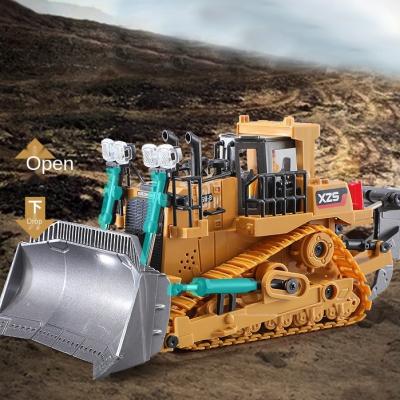 China RC model kids crawler rc remote control alloy diecast vehicle bulldozer model truck China suppliers best selling products for sale