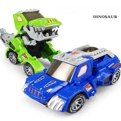 China Wholesale Plastic Electric Transformable Car Toy Dinosaur Friction Toy Kids Truck Super Fast Toy for sale