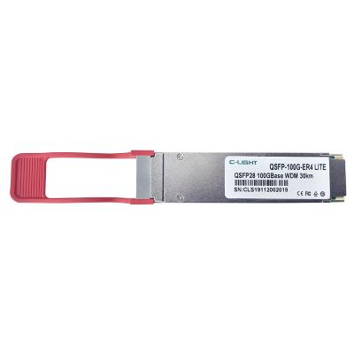 China FTTX 400G QDD FR4 C-light QSFPDD 400G 1270~1330nm FR4 2km LC Compatible for sale