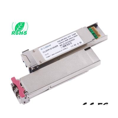 China C-light XFP Compatible 1550nm 40km DOM Transceiver Module FTTX 10GBASE-ER Enterasys Catalyst 4500 for sale