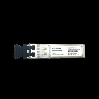 China Compatible WDM DS-SFP-FC32G-SW-CL 32G SFP+ 850nm 150m DOM LC MMF Transceiver Module Fiber Channel for sale