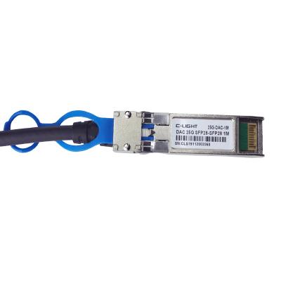 China FTTH FTTX FTTB C-LIGHT 25G-SFP28-DAC-xm 25G SFP28 to Passive Direct Attach SFP28 Copper IDC FTTH FTTX FTTB for sale