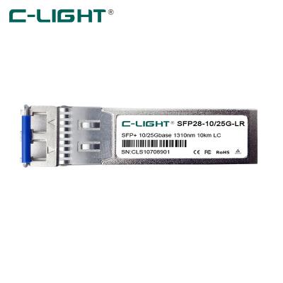 China FTTH C-light SFP28-25G-LR-CL compatible with SFP-10/25G-LR-S 10/25GBASE-LR SFP28 module for SMF for sale