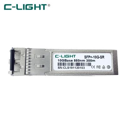 China FTTX Compatible C-light 10GBase-ER SFP+ ER 1550nm 40km LC Transceiver (Transmission Networks) for sale