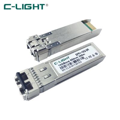 China FTTX 10GBase-ZR SFP+ transceiver (SFP+ ZR 1550nm 80km LC, transmission networks) for sale