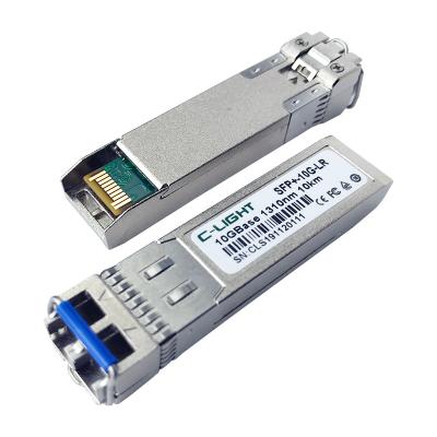 China FTTH SFP-10G-LR compatible with Calix Temperature Range -40 to 85 degrees SFP+ 1310nm 10km for sale