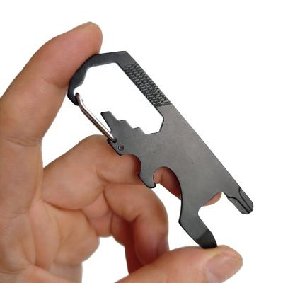 China Multifunctional Promotional Tactical Outdoor Multi Tool Card Pocket Opener Bottle Gift Cool EDC Instrument Key Chain for sale