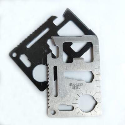 China Tool Stainless Steel Multi Function Pocket Army Credit Card Hunting Camping Knife for sale