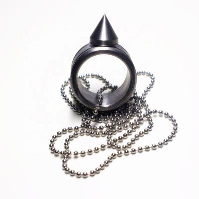 China Durable Outdoor Survival Tool Self Defense Survival Emergency Self Defense Tool Ring 304 Stainless Steel EDC Tactical Ring for sale