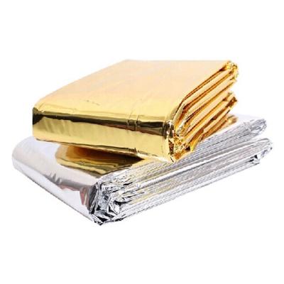 China Lightweight Outdoor Thermal Foil Emergency Blanket Rescue Survival Blanket for sale