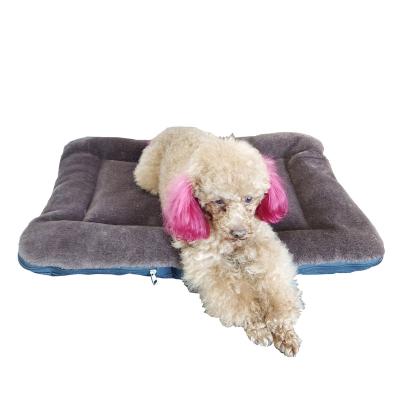 China Breathable Custom Soothing Fluffy Washable Cute Pet Crate Bed For Cats Dogs Soft Cushion Comfortable for sale