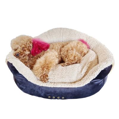 China Wholesale Custom Breathable Luxury Soft Unique Round Cushion Sofa Premium Pet Bed For Dogs for sale