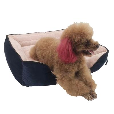 China Leading Quality Fluffy Plush Dog Breathable Hot Selling Luxury Soft Portable Bed Bed for sale