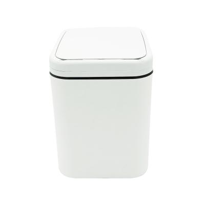 China Sustainable household 15L portable touchless sensor plastic automatic smart waste garbage bin for sale