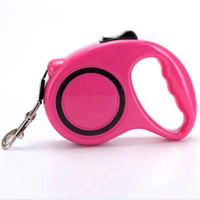 China Durable Automatic Smart Retractable Comfortable Anti-breakaway Rope Pet Dog Traction Nylon Traction Rope for sale