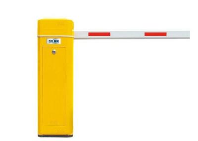 China Yellow Vehicle Access Barriers / Multi Functional Car Park Entry Barriers for sale