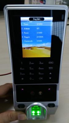 China Face Recognition Time Attendance Machine With Fingerprint Reader , Palm Vein , ID Card for sale