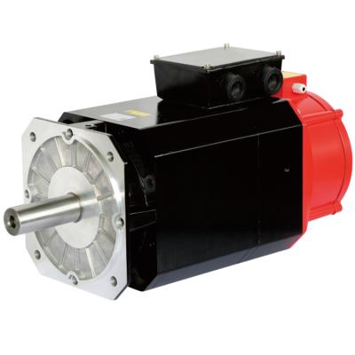 China 2.2KW 3.7KW 5.5KW 7.5KW 9KW 11KW 15KW10000rpm totally enclosed high speed asynchronous spindle servo motor for sale