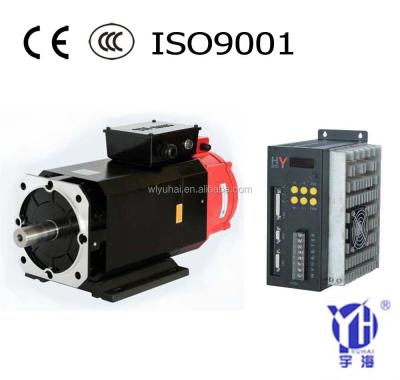 China Waterproof AC Spindle Servo Motor 9.5kw/11kw/15kw Servo Motor With Driver for sale