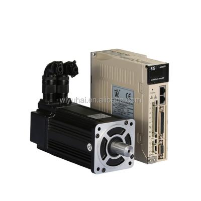 China YUHAI 750W 2.4N.m totally enclosed AC servo motor same design as yaskaw servo motor for sale