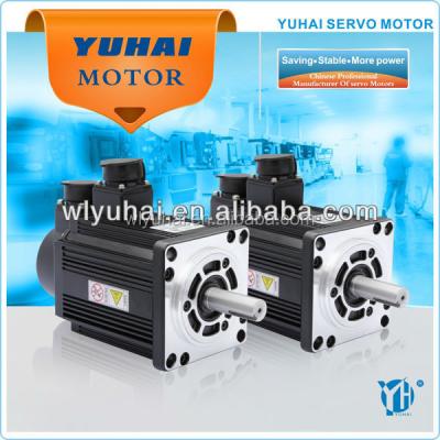 China NEMA 43 5N.m 1.5kw 220v Motor AC Servo Motor Totally Enclosed Electric Motor For Engraving Machine for sale