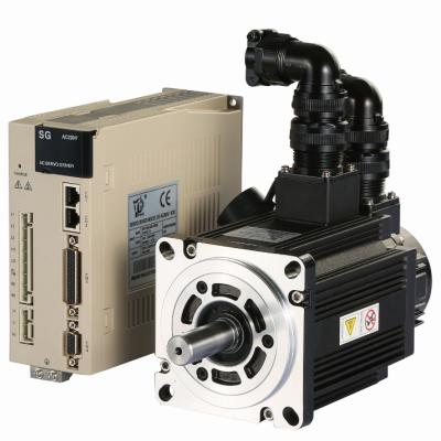 China Cheap Totally Enclosed Price 2KW 130mm High Torque Ethercat CE AC Servo Motor for sale