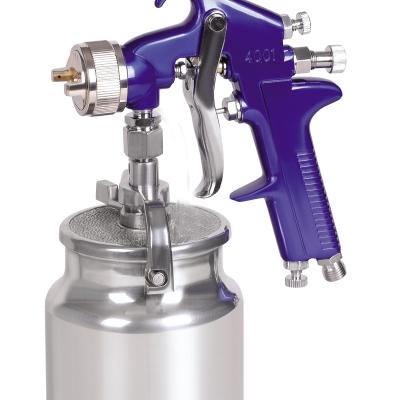 China 4001D paint spray gun high pressure spray gun with 1000ml cup cheaper for sale